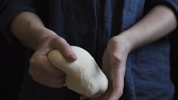 Kneading Bread Dough