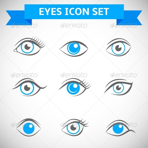 Eyes Icons Set