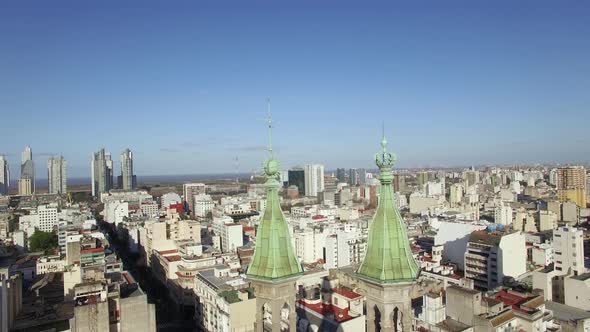 Old and new architecture of Buenos Aires, Argentina