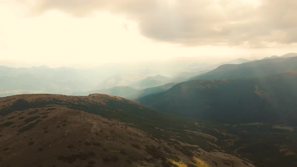 Beautiful Mountain Landscape on a Sunny Day