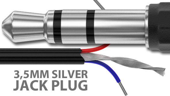 Jack 3.5mm 3-pin Plug