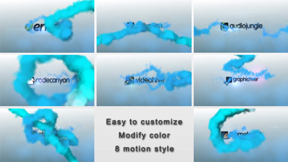 Smoke Logo Reveal Pack alt