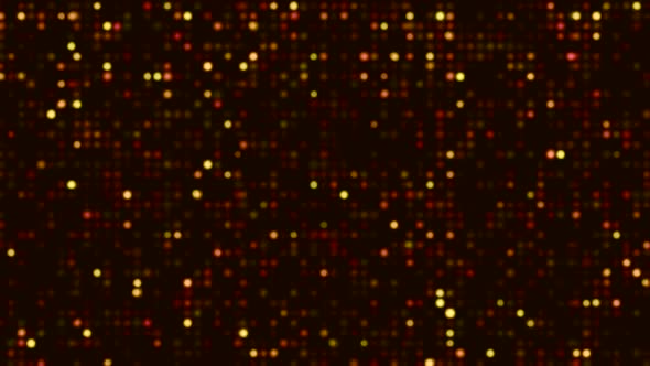 Orange Lights Grid Motion Background