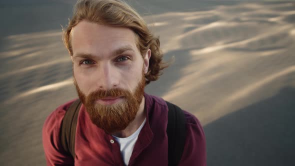 Outdoor Portrait of Young Man