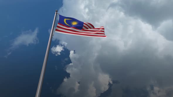 Malaysia Flag Waving 2K