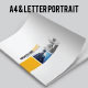 A4&Letter Portrait Architecture Brochure Template - GraphicRiver Item for Sale