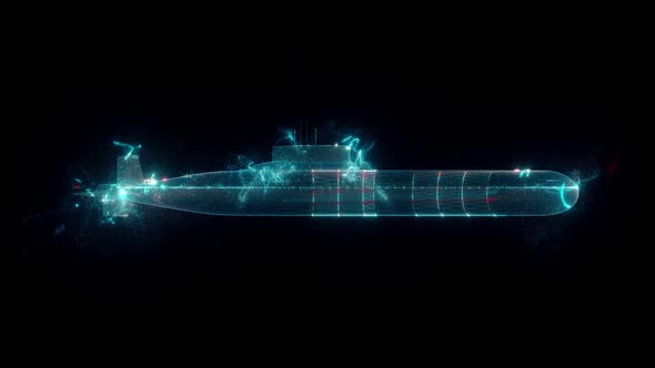 Submarine Hud Hologram Hd
