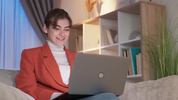 Freelance Work Online Job Internet Woman Laptop