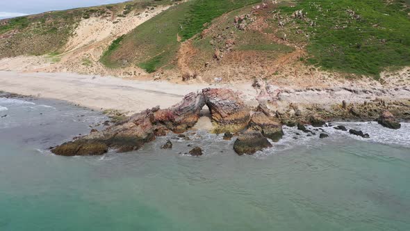 Jericoacoara Brazil. Tropical scenery for vacation travel. Northeast Brazil.