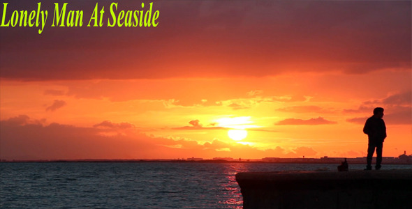 Lonely Man At Seaside alt