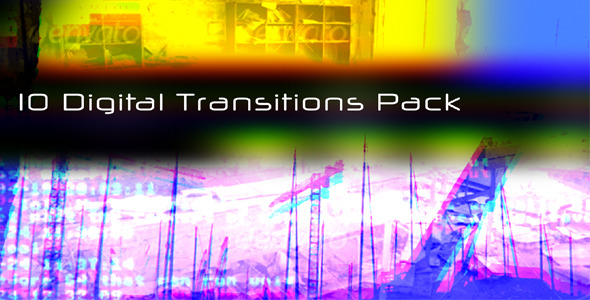 10 Digital Transitions Pack