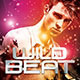 Wild Beat Party Flyer - GraphicRiver Item for Sale