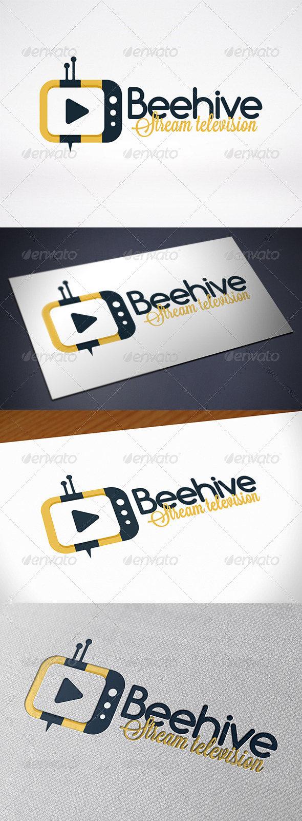 Bee Tv Logo Template