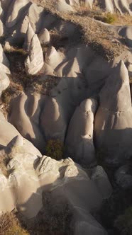 Cappadocia Landscape Aerial View