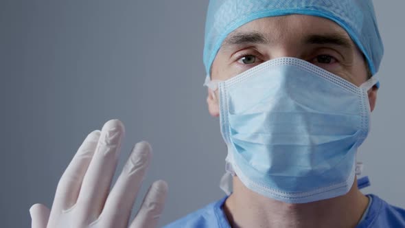 Medical professionals working at a hospital