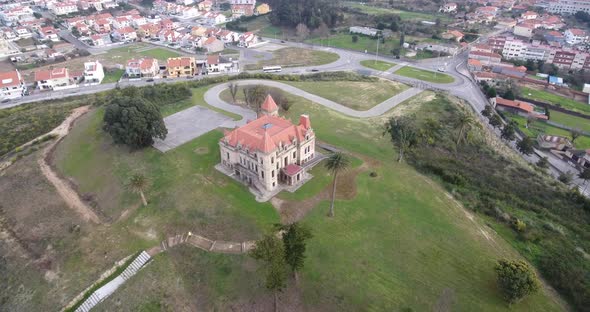 Old mansion on top of the hill