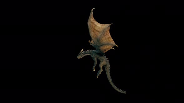 4K Dragon Flying alt