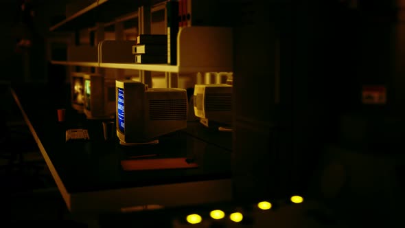 Old Dark Vintage Computing Laboratory