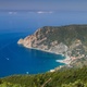 Panoramic Aerial View Time Lapse of Monterosso Al Mare in Cinque Terre, Monterosso Al Mare, Italy - VideoHive Item for Sale