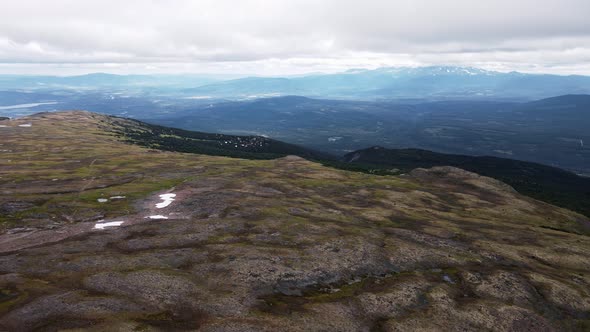 Vast and expansive landscapes near Crater Lake, British Columbia, by the Canadian town of Smithers.