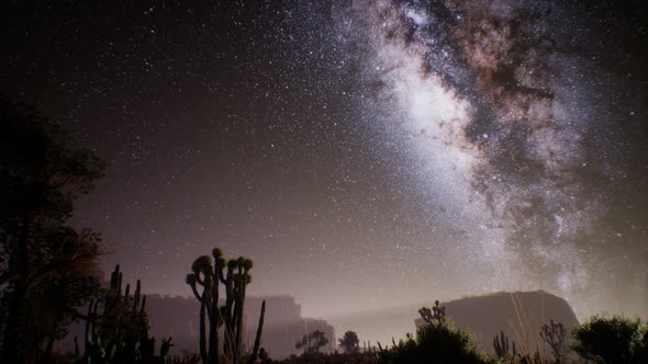 The Milky Way Above the Utah Desert, USA