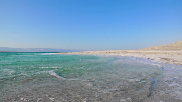 Dead Sea Salt Beach