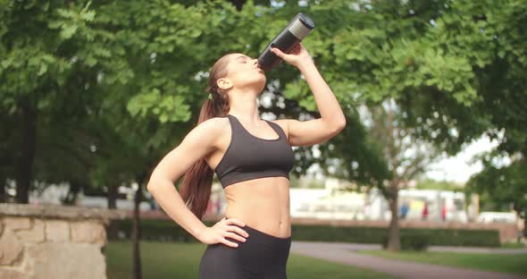 Attractive Sporty Girl 