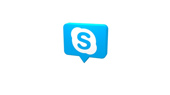 3D Skype Icon