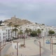 Aerial Footage of Promenade and Old Town with Castle, Ibiza, Spain - VideoHive Item for Sale