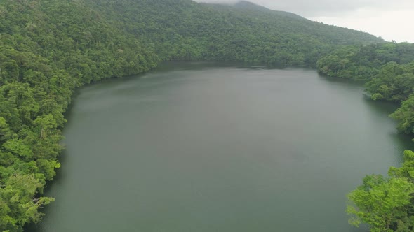 Lake in the Mountains, Bulusan. Philippines, Luzon