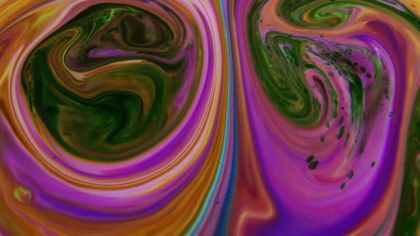 Colorful Abstract Background Texture Exploding  Liquid Swirling Design