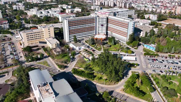 Panoramic Antalya Turkey Aerıal Vıew 4 K