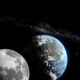 Earth and Moon In Space - VideoHive Item for Sale