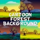 Cartoon Forest Background - VideoHive Item for Sale