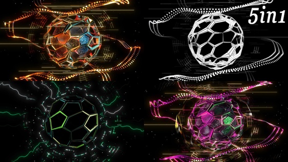 Cyber Atom - VJ Loop Pack (5in1)