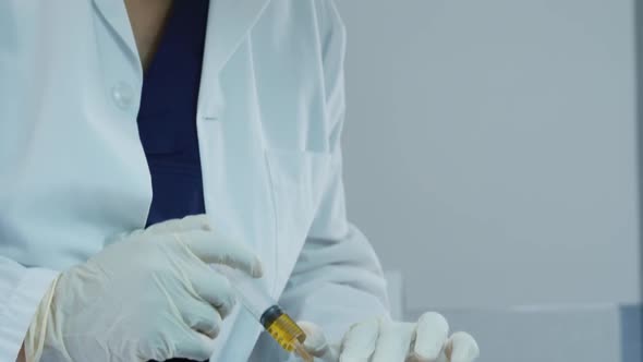 Medical professional at work alt