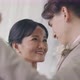 Happy Asian Bride And Groom In Wedding Dress Prepare For Married In Wedding Ceremony. - VideoHive Item for Sale
