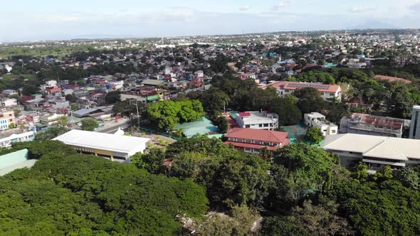 Aerial View of a Suburb in Philippines