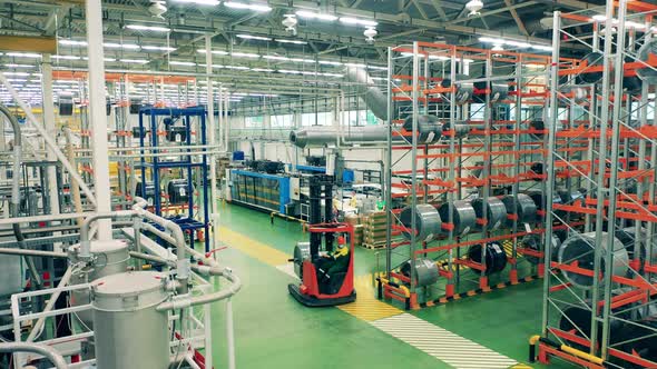 Modern Plastic Manufacturing Plant