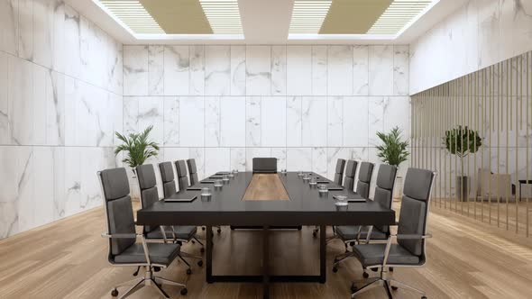 Modern Meeting Room Interior 