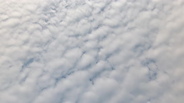 Sky Full of Puffy Cloud Time Lapse in 4K