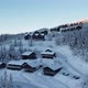 Mountain town in winter - VideoHive Item for Sale