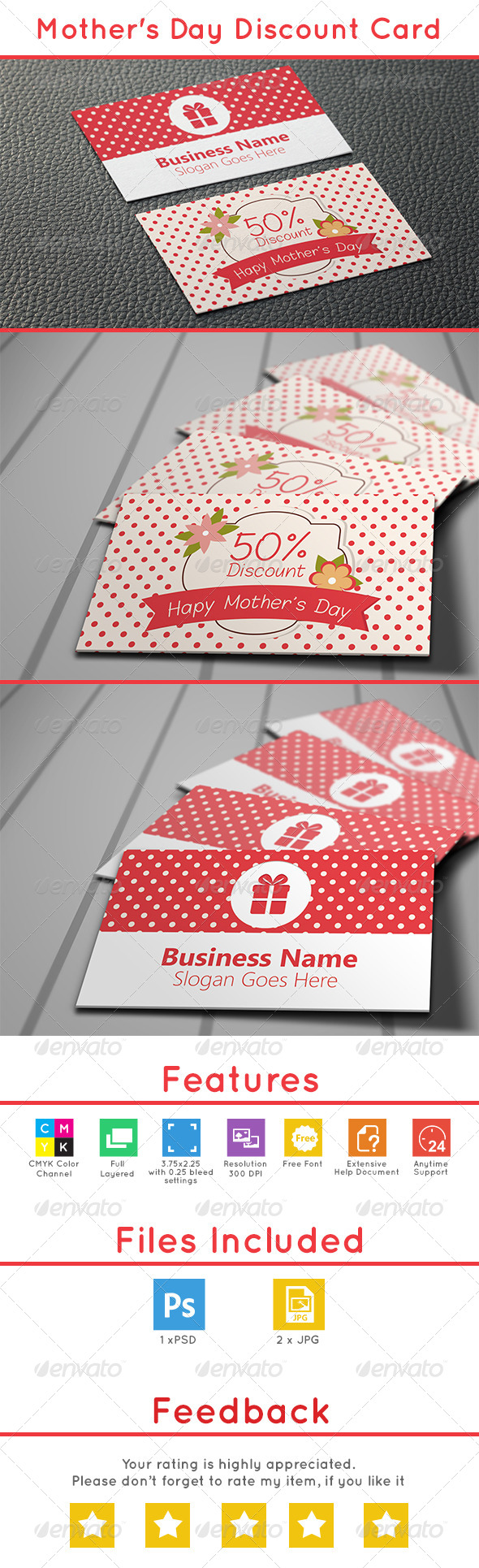 Discount Card Stationery And Design Templates From Graphicriver