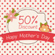 Mother's Day Discount Card - GraphicRiver Item for Sale