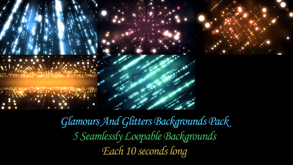Glamour And Glitters BG Pack