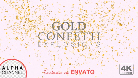 Gold Confetti