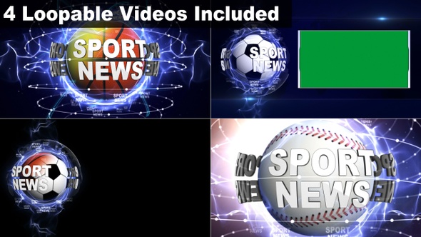 SPORT NEWS Text Around Sports Balls