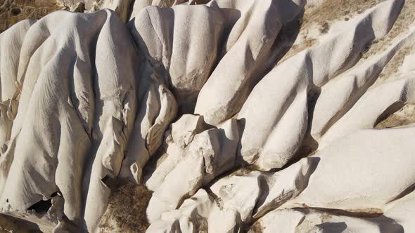 Aerial View Cappadocia Landscape