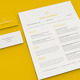Clean Resume Set - GraphicRiver Item for Sale