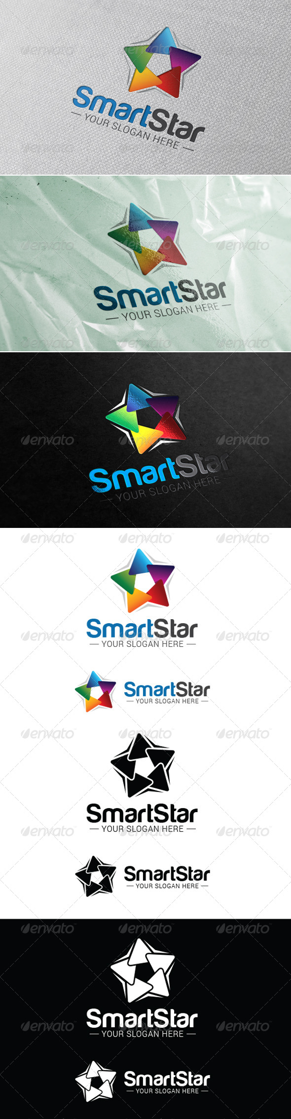 Smart Star Logo Template